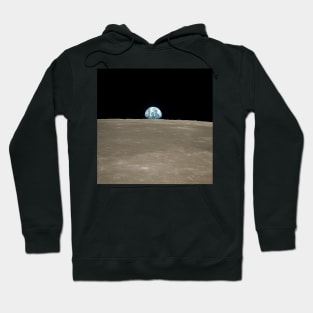 Earthrise over Moon, Apollo 11 (C020/0497) Hoodie